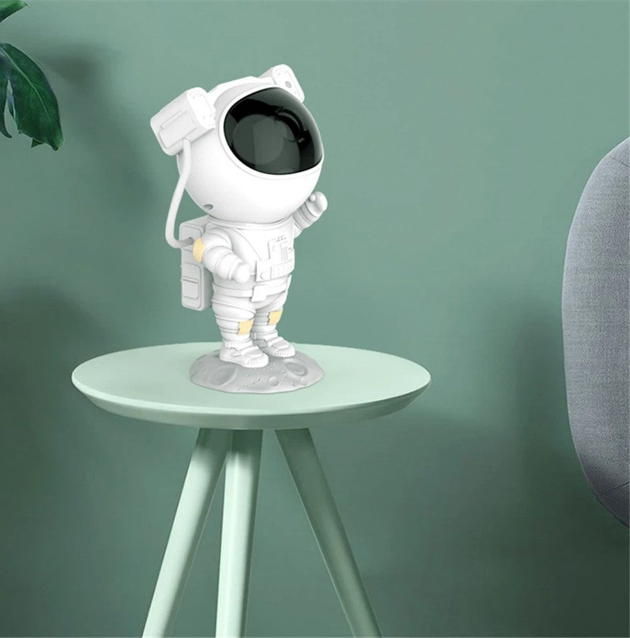 Astronaut USB Starry Sky Laser Projector 360°Adjustable Spaceman Night Light Lamp