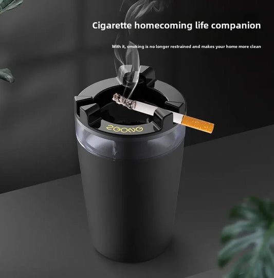 Ashtray With Water Tank - Home & Car Funnel With Lid