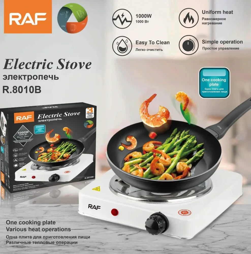 RAF Electric Stove, Coil Cooker, Hot Plate, Electric Chula – 1000W